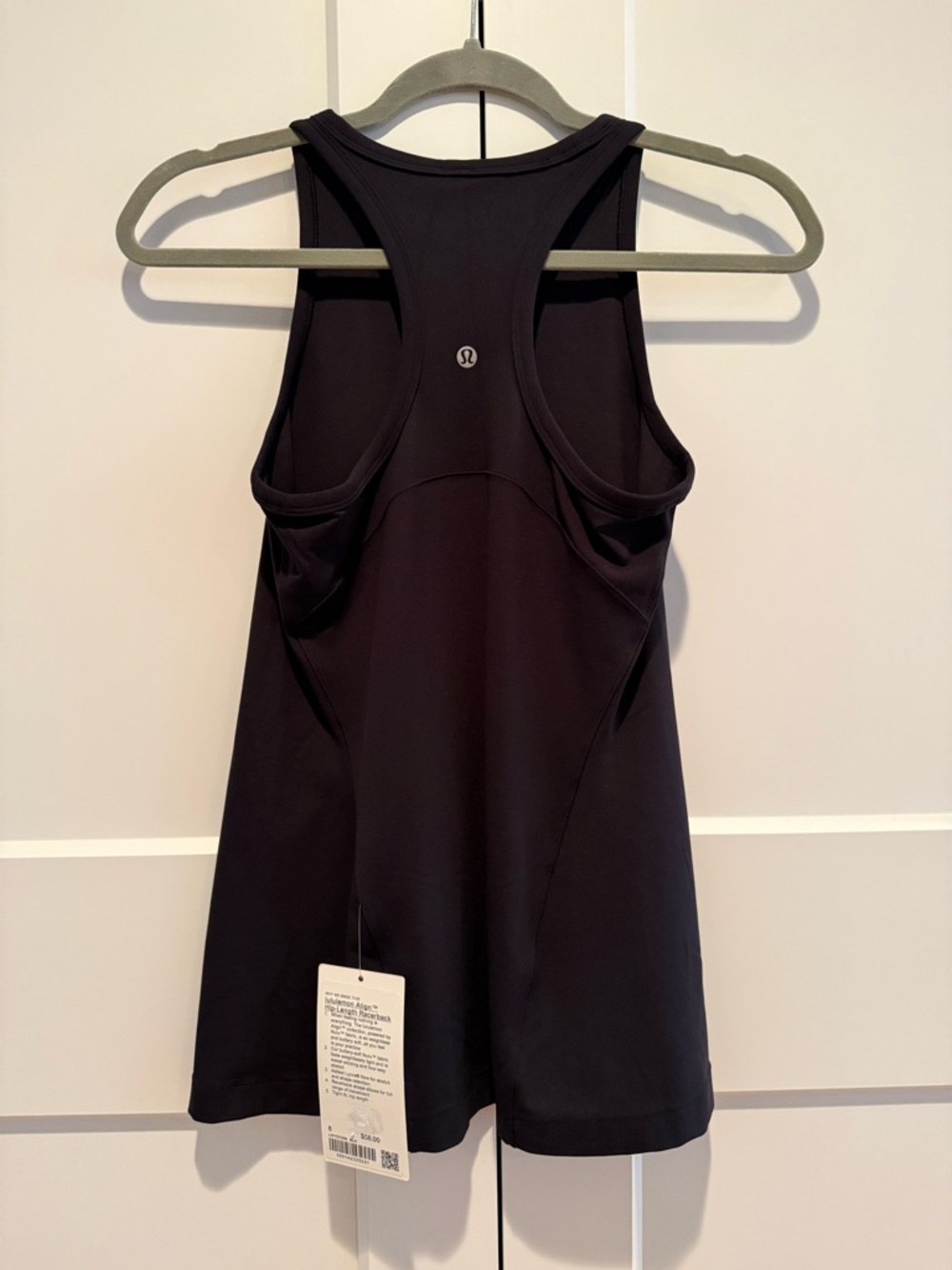 NWT lululemon Align Hip-Length Racerback W1DJPS Size 8 - Picture 7 of 9